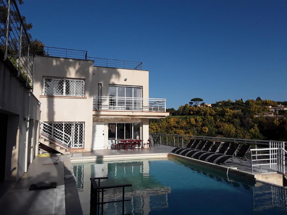 Villa Alamp#Supercannes #Golfejuan #Cannes #Mediterraneanpanoramicview #Piscine #Rooftop # Verymodern #Openliving #Closebeach #Closecapantibes Vallauris Dış mekan fotoğraf