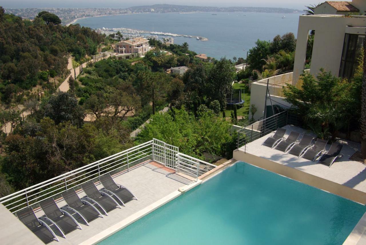 Villa Alamp#Supercannes #Golfejuan #Cannes #Mediterraneanpanoramicview #Piscine #Rooftop # Verymodern #Openliving #Closebeach #Closecapantibes Vallauris Dış mekan fotoğraf